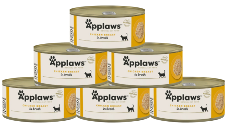 Applaws Natural CAT Food Karma mokra z kurczakiem w galarecie op. 12x70g PAKIET