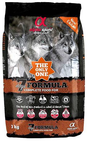 Alpha Spirit DOG 7 Days Formula Karma sucha op. 3kg