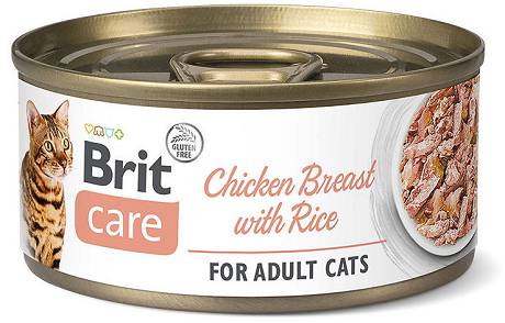 Brit Care CAT Chicken Breast with rice Karma mokra z piersią kurczaka i ryżem op. 70g