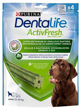 Purina Dentalife ActiFresh Maxi Gryzak dla psa rozm. L op. 4szt.