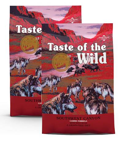 Taste of the Wild DOG Southwest Canyon Karma sucha op. 2x12.2kg DWU-PAK