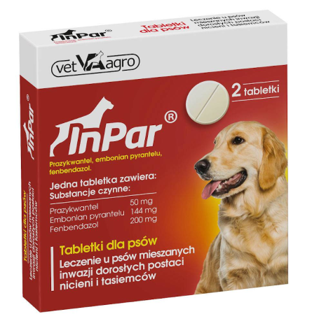 Vet-Agro Inpar Tabletki dla psa op. 2 szt.