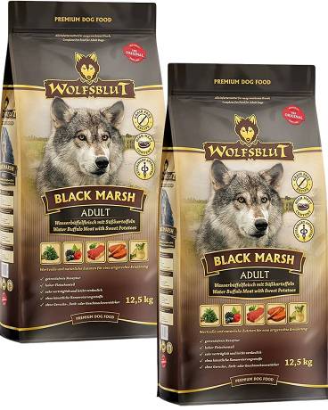 Wolfsblut DOG Adult Black Marsh Karma sucha op. 2x12.5kg DWU-PAK