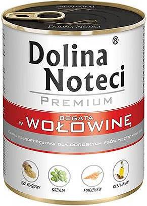 Dolina Noteci Premium DOG Adult Karma mokra z wołowiną op. 800g