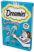 Dreamies Creamy Przysmak z łososiem dla kota op. 4x10g