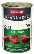 Animonda GranCarno DOG Adult Karma mokra z wołowiną i dziczyzną op. 400g