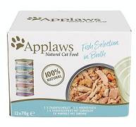 Applaws Natural CAT Food Multipack FISH Karma mokra op. 12x70g