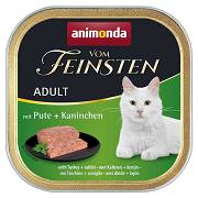 Animonda Vom Feinsten CAT Adult Karma mokra z indykiem i królikiem op. 100g