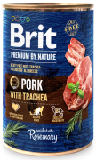 Brit Premium by Nature DOG Pork with Trachea Karma mokra z wieprzowiną op. 400g