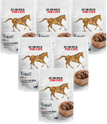 John Dog for Cats Adult Lapé Horse in Broth Mokra Karma z koniną w sosie dla kota 10x100g PAKIET