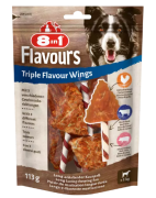 8in1 Triple Flavours Wings Przysmak z kurczakiem dla psa op. 113g