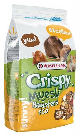 Versele-Laga Crispy Muesli Hamster Sucha Karma dla chomika op. 1kg [Data ważności: 27.04.2024]
