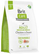 Brit Care DOG Adult Medium Sustainable Chicken&Insect Karma sucha op. 3kg