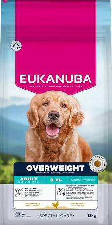 Eukanuba DOG Adult Overweight Daily Care Karma sucha op. 12kg