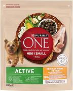 Purina One Active DOG Adult Mini/Small Karma sucha z kurczakiem 800g