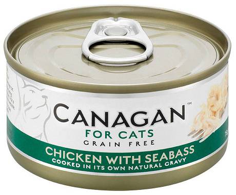 Canagan CAT Chicken with Seabass Karma mokra z kurczakiem i okoniem morskim op. 75g