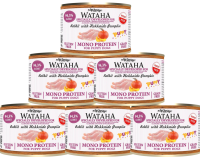 Wataha Mono Puppy Rabbit&Hokkaido Mokra Karma z królikiem i dynią Hokkaido dla szczeniaka 12x185g PAKIET