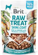 Brit Raw Treat Skin&Coat Fish&Chicken Przysmak z rybą i kurczakiem dla psa op. 40g