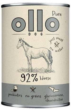 Ollo Pure Dog Adult Mokra Karma z koniną dla psa 400g