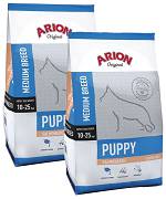 Arion Original DOG Puppy Medium Salmon&Rice Karma sucha z łososiem op. 2x12kg DWU-PAK
