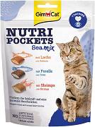 GimCat Nutri Pockets Sea Mix Przysmak dla kota op. 150g