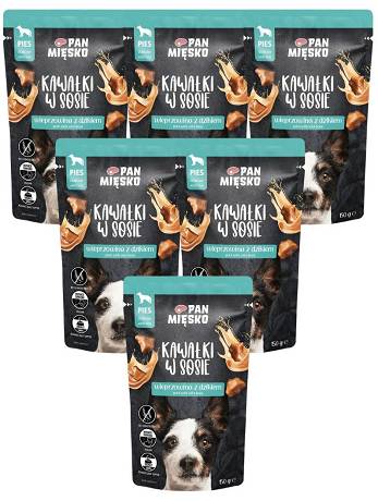 Pan Mięsko Mokra Karma z wieprzowiną i dzikiem dla psa 10x150g PAKIET