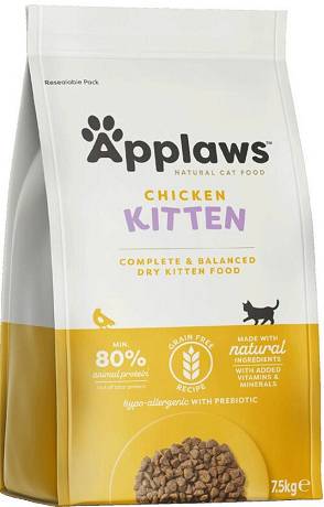 Applaws CAT Kitten Chicken Karm sucha z kurczakiem op. 7.5kg