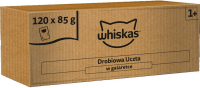 Whiskas CAT Drobiowa Uczta Karma w galaretce 120x85g
