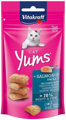Vitakraft Cat Yums Przysmak z łososiem dla kota op. 40g nr kat. 28823
