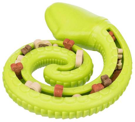 Trixie Snack-Snake Wąż zwinięty Zabawka na przysmaki dla psa mix kolorów nr kat. 34950