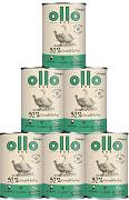 Ollo Umami Goose&Turkey Dog Adult Mokra Karma z gęsią i indykiem dla psa 8x400g PAKIET