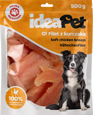 IdeaPet O! Filet Przysmak z kurczakiem dla psa op. 500g