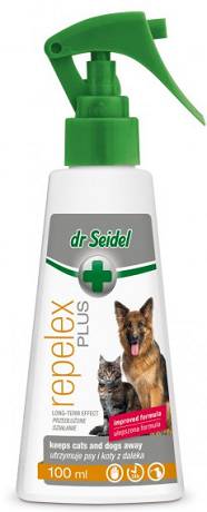 Dr Seidel REPELEX PLUS Preparat odstraszający dla psa i kota poj. 100ml