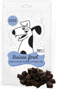 Paka Zwierzaka PEPE mini chunkies Guinea Fowl Przysmak z perliczki dla psa op. 70g WYPRZEDAŻ