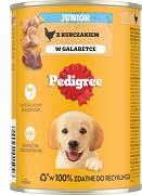 Pedigree DOG Junior Karma mokra z kurczakiem (galaretka) op. 400g