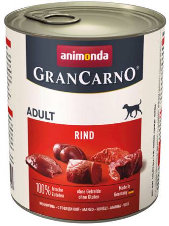 Animonda GranCarno DOG Adult Karma mokra z wołowiną op. 800g