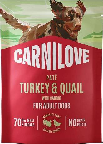 Carnilove DOG Adult Turkey&Quail Mokra Karma z indykiem i przepiórką 300g