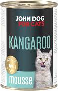 John Dog for Cats Adult mus z kangurem karma mokra op. 400g