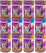 Whiskas CAT Adult Karma mokra w galaretce Pakiet Degustacyjny op. 12x400g PAKIET