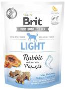 Brit Care Functional Snack Light Przysmak z królikiem i dynią dla psa op. 150g