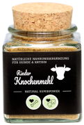 Pamico Rinder Knochenmehl Topper Suplement diety Wołowa mączką kostna dla psa i kota op. 140g