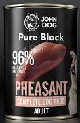 John Dog Adult Pure Black Pheasant Karma z bażantem dla psa op. 400g