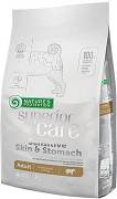 Nature's Protection Adult Small Superior Care Sensitive Skin&Stomach with Lamb Sucha Karma z jagnięciną dla psa 1.5kg