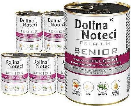 Dolina Noteci Premium DOG Senior Karma mokra z cielęciną op. 12x400g PAKIET