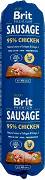 Brit Premium Sausage DOG Adult Chicken Karma mokra z kurczakiem op. 800g