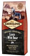 Carnilove DOG Lamb & Wild Boar Karma sucha z jagnięciną i dzikiem op. 2x12kg DWU-PAK