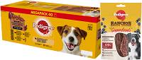 Pedigree DOG Farmer's Selection Gravy Karma mokra (sos) Mix smaków dla psa op. 40x100g + Pedigree Ranchos Superfoods 70g GRATIS