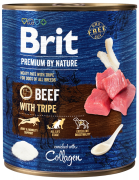 Brit Premium by Nature DOG Beef with Tripe Karma mokra z wołowiną op. 800g