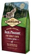 Carnilove CAT Grain-Free Duck&Pheasant Hairball Control Karma sucha z kaczką i bażantem op. 2kg