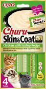 Inaba Churu Skin&Coat Chicken&Scallop Recipe Przysmak z kurczakiem i przegrzebkiem dla kota op. 4x14g [Data ważności: 29.06.2024]